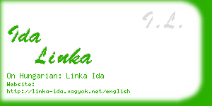 ida linka business card